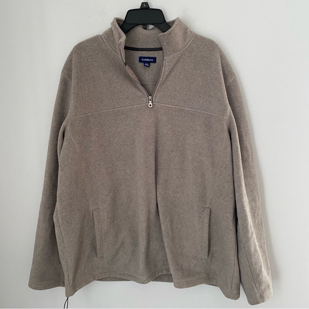 Croft & Barrow Men’s Pullover Fleece Sweatshirt